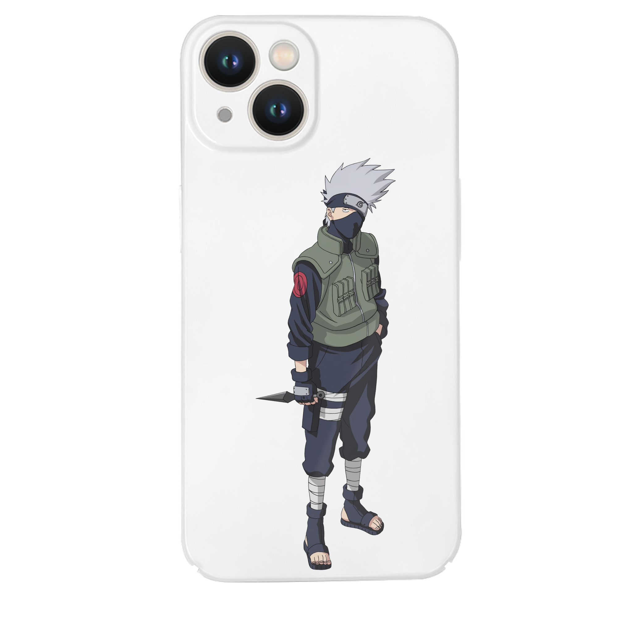 （画像用） NARUTO -ナルト- はたけ カカシ Hatake Kakashi 【iPhone 14シリーズ対応】ハードケース